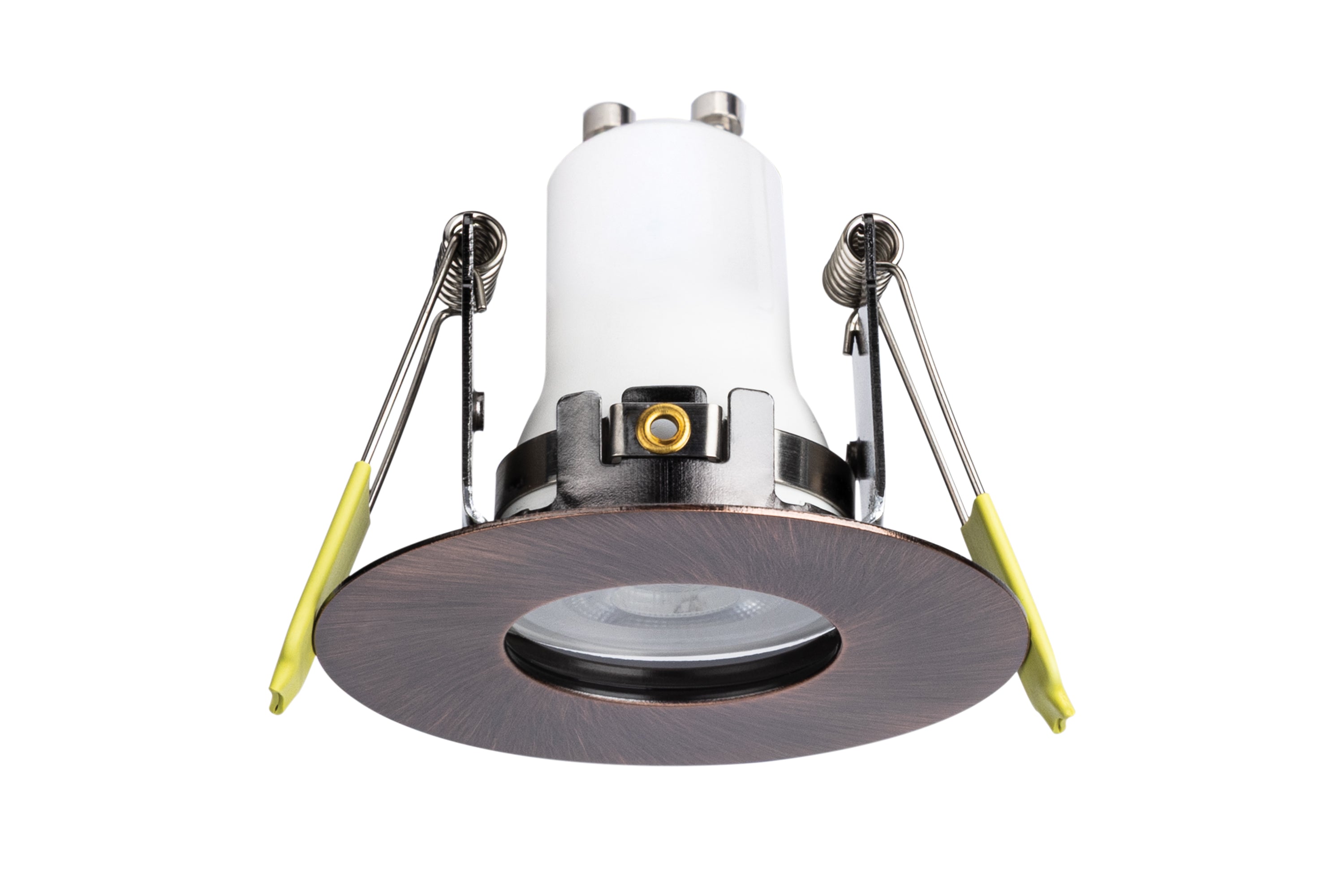 Brandwerende GU10 armatuur mini – Hola – Koper – 45/55MM Zaagmaat – IP65 Waterdicht - Outledtl.nl
